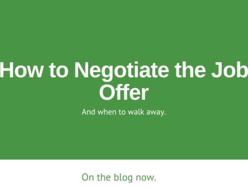 How to Negotiate a Job Offer